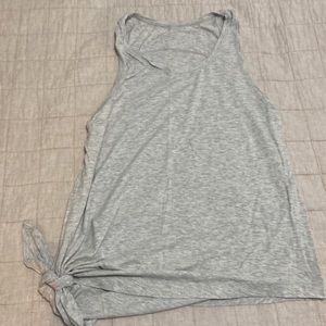 Lululemon grey activewear tank